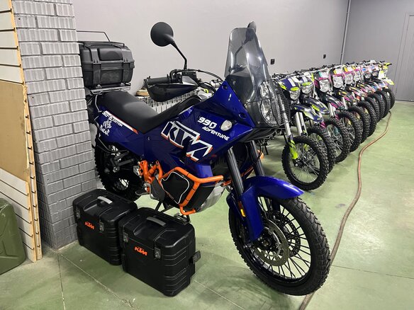 2011 KTM 990 Adventure, синий, 830000 рублей - вид 6