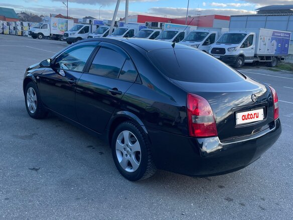 2002 Nissan Primera III (P12), чёрный, 448000 рублей - вид 11