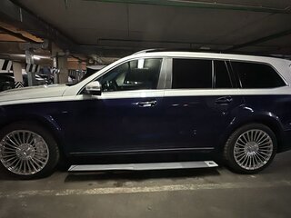 2014 Mercedes-Benz GL-Класс AMG 63 AMG, синий, 5100000 рублей, вид 4
