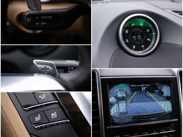 2015 Porsche Cayenne Diesel II Рестайлинг (958), чёрный - вид 16