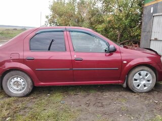 2011 Renault Logan I Рестайлинг, красный, 390000 рублей, вид 3