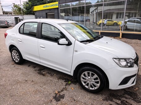 2021 Renault Logan II Рестайлинг, белый, 920000 рублей, вид 4