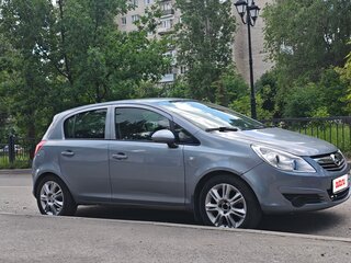 2009 Opel Corsa D, серебристый, 580000 рублей, вид 1
