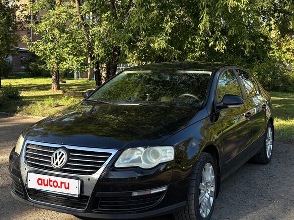 2008 Volkswagen Passat B6, чёрный, 700000 рублей - вид 1