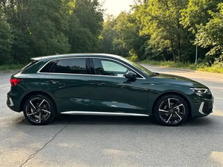 2023 Audi A3 Sportback 35 TFSI IV (8Y), зелёный, 2180000 рублей, вид 4