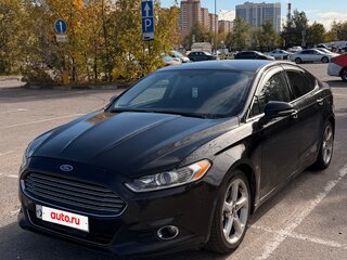 2015 Ford Fusion (North America) II, чёрный, 991000 рублей, вид 1
