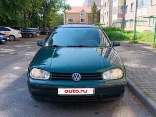 1998 Volkswagen Golf IV, зелёный, 325000 рублей, вид 2