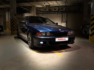 2000 BMW 5 серии 535i IV (E39), синий, 700000 рублей, вид 4