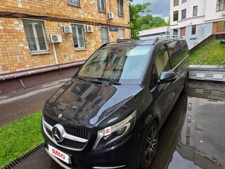 2021 Mercedes-Benz V-Класс Extra Long 250 d экстра длинный III (W447) Рестайлинг, чёрный, 9064000 рублей, вид 3