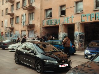 2007 Honda Civic Type R VIII, чёрный, 1100000 рублей, вид 3