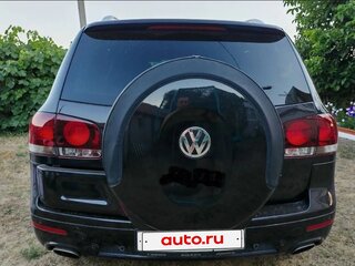 2008 Volkswagen Touareg I Рестайлинг, чёрный, 1950000 рублей, вид 3