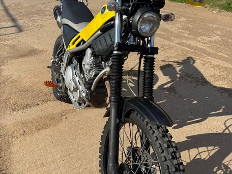 2004 Yamaha XG250 Tricker, жёлтый, 275000 рублей, вид 4