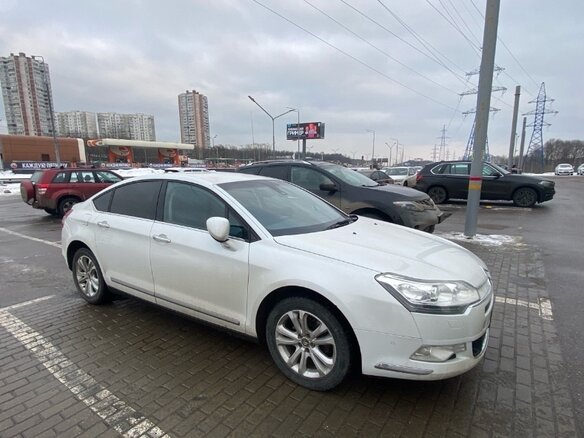 2011 Citroen C5 II, белый, 1200000 рублей - вид 1