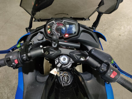 2017 Kawasaki Ninja 650, синий, 565000 рублей, вид 5
