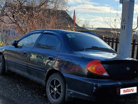 2007 Kia Spectra I Рестайлинг 2, синий, 149000 рублей, вид 4