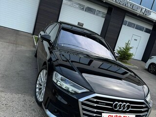2020 Audi A8 55 TFSI IV (D5), чёрный, 6000000 рублей, вид 1