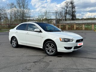 2007 Mitsubishi Lancer X, белый, 580000 рублей, вид 1
