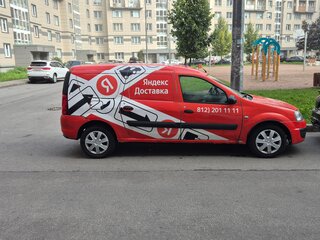 2014 Lada (ВАЗ) Largus I, серебристый, 380000 рублей, вид 3