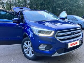 2018 Ford Kuga II Рестайлинг, синий, 1900000 рублей, вид 5