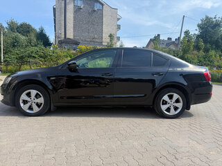 2014 Skoda Octavia III (A7), чёрный, 1290000 рублей, вид 3