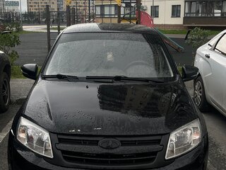 2012 Lada (ВАЗ) Granta I, чёрный, 260000 рублей, вид 3