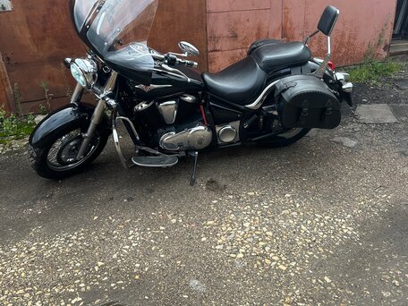 2012 Kawasaki VN900 Vulcan, чёрный, 800000 рублей, вид 3