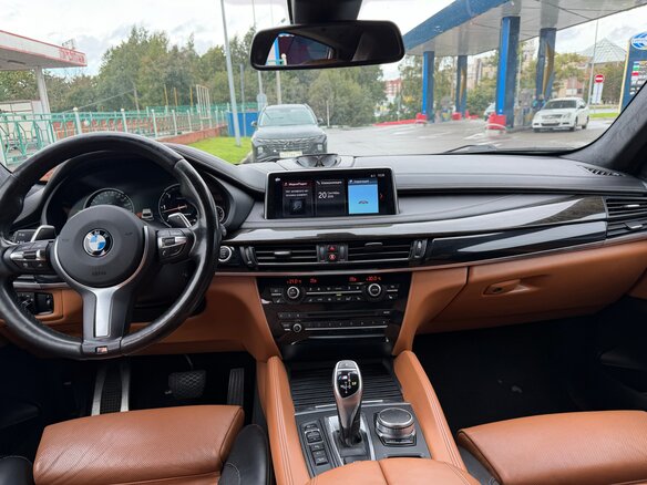 2016 BMW X6 M50d II (F16), белый, 4500000 рублей - вид 6
