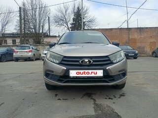 2019 Lada (ВАЗ) Granta I Рестайлинг, серебристый, 369000 рублей, вид 2