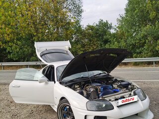 1996 Toyota Supra IV (A80) Рестайлинг, белый, 4900000 рублей, вид 1