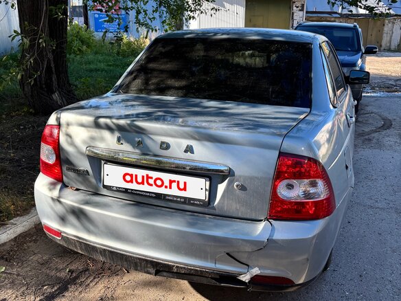 2007 Lada (ВАЗ) Priora I, серебристый, 120000 рублей - вид 5