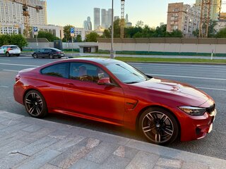 2019 BMW M4 Competition Package F82/F83 Рестайлинг, красный, 7900000 рублей, вид 4