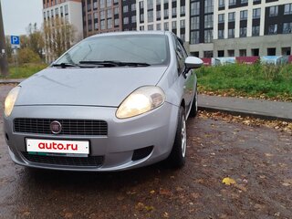 2008 Fiat Punto III Grande Punto, серый, 465000 рублей, вид 1