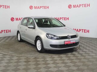 2012 Volkswagen Golf VI, серебристый, 639000 рублей, вид 3