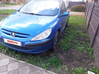 2004 Peugeot 307 I, синий, 279000 рублей, вид 2