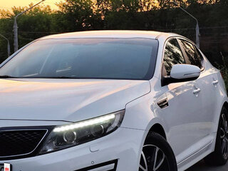 2014 Kia Optima III Рестайлинг, белый, 1299000 рублей, вид 1