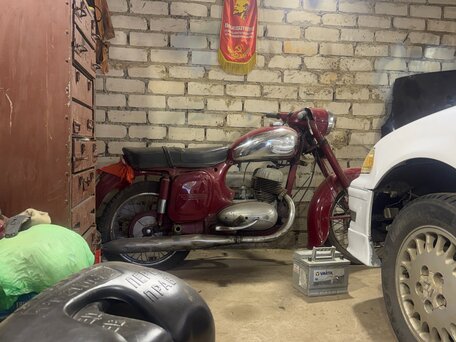 1965 Jawa 350/360, красный, 90000 рублей, вид 2