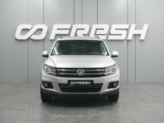 2016 Volkswagen Tiguan I Рестайлинг, серебристый, 1224000 рублей, вид 3