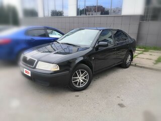 2008 Skoda Octavia I (A4) Рестайлинг, чёрный, 350000 рублей, вид 1