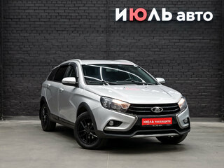 2021 Lada (ВАЗ) Vesta SW Cross I, серебристый, 1190000 рублей, вид 3