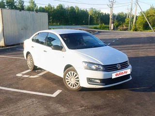 2019 Volkswagen Polo V Рестайлинг, белый, 395000 рублей, вид 1