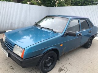 1998 Lada (ВАЗ) 21099, синий, 115000 рублей, вид 2