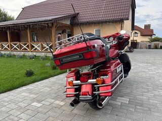 2008 Harley-Davidson Electra Glide, красный, 630000 рублей, вид 4