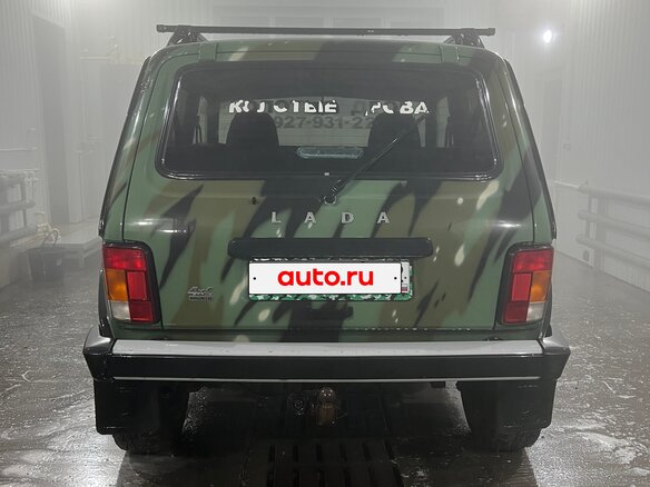 2017 Lada (ВАЗ) 2121 (4x4) I Рестайлинг, чёрный, 820000 рублей - вид 4