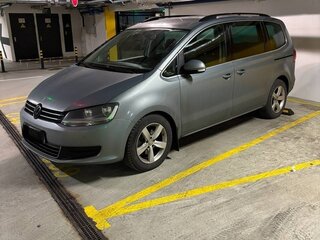 2011 Volkswagen Sharan II, голубой, 1452095 рублей, вид 1
