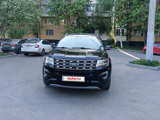 2017 Ford Explorer V Рестайлинг, чёрный, 2370000 рублей, вид 2