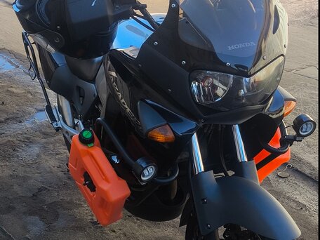 1999 Honda XL1000V Varadero, чёрный, 450000 рублей, вид 3