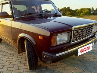 2008 Lada (ВАЗ) 2107, пурпурный, 168000 рублей, вид 2