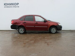 2013 Lada (ВАЗ) Granta I, красный, 169000 рублей, вид 4