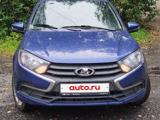 2024 Lada (ВАЗ) Granta I Рестайлинг, синий, 780000 рублей, вид 3