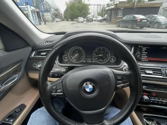 2015 BMW 7 серии 730d xDrive V (F01/F02/F04) Рестайлинг, чёрный, 2400000 рублей - вид 14